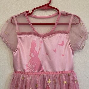 Glinda Wicked Pink Fairy Princess Dress for Kids